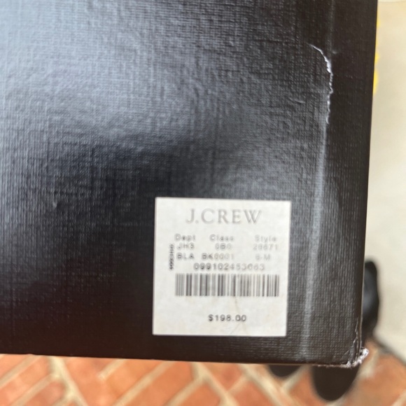 J Crew Macalister Black Ankle Boot Booties Size 8 EUC - Picture 10 of 11